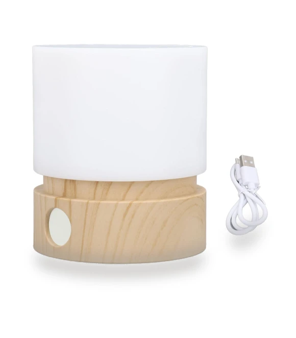 Adjustable Brightness Rechargeable Night Light with Timer and Touch Control — Night Lights, CosyHome