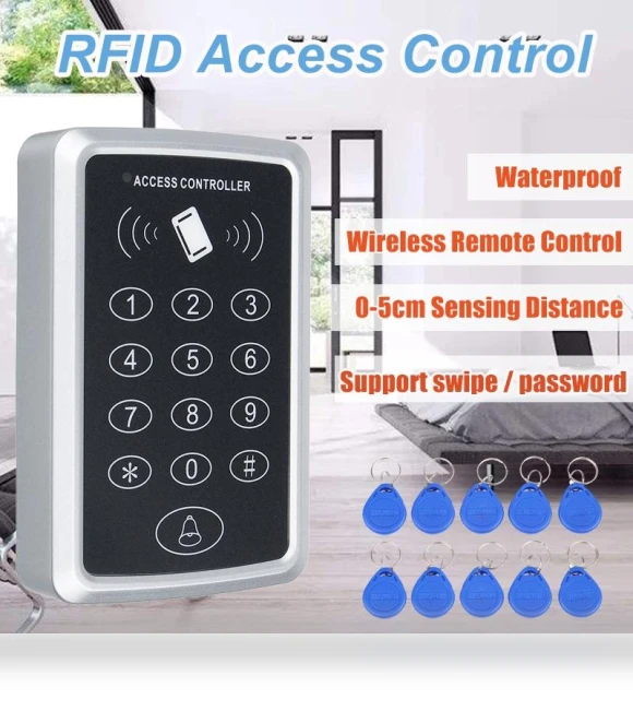 Autonomous Access Controller with Keypad and RFID Panel — Access Control Keypads, Pro DIY Tool