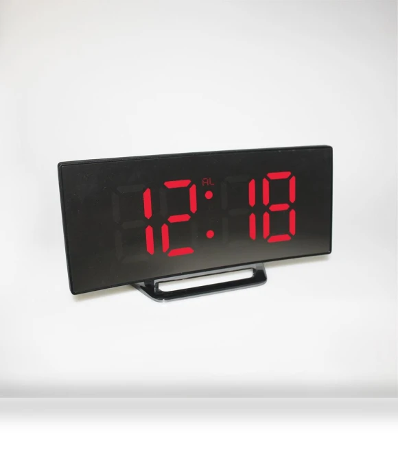 Curved Electronic Watch with Large Screen — Timepieces, Fashionable bags