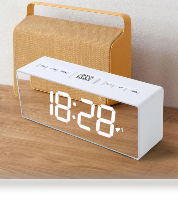 Digital Alarm Clock with Thermometer — Alarms & Clocks, Fashionable bags