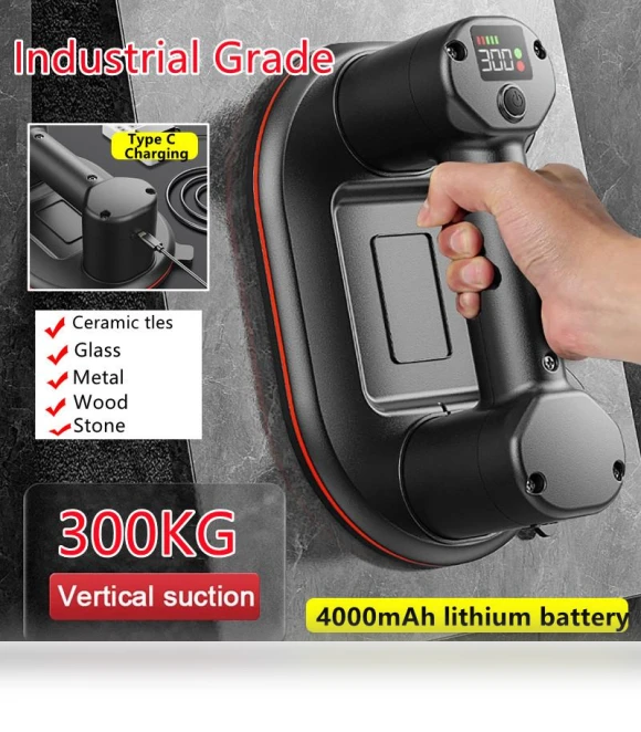 Electric Vacuum Suction Cup — Squeegees, Pro DIY Tool