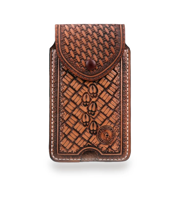 Genuine Leather Smartphone Belt Holster — Holsters, TOURBON