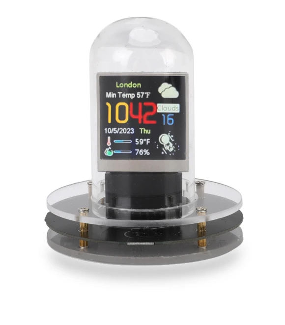 Glow Tube Clock Desktop Ornament — Alarms & Clocks, 3d printing machine