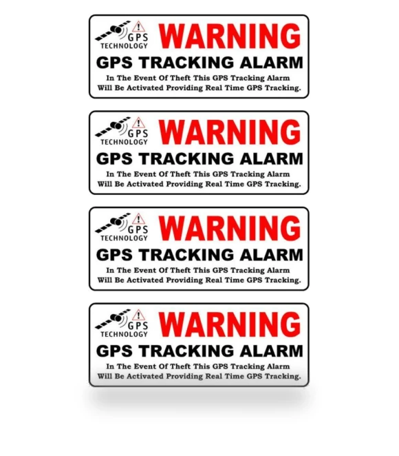 GPS Tracking Alarm Stickers — Navigation & GPS Accessories, shenchuh