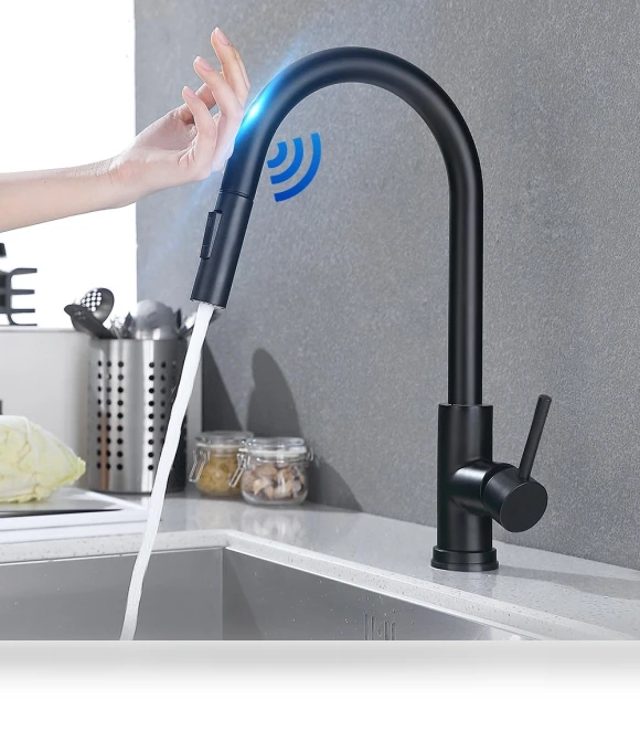 Kitchen Sink Faucet with Smart Touch Sensor — Smart-Touch Kitchen Faucets, Pro DIY Tool