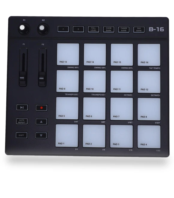 MIDI Controller with 16 Drum Pads — MIDI Control Devices, 3d printing machine