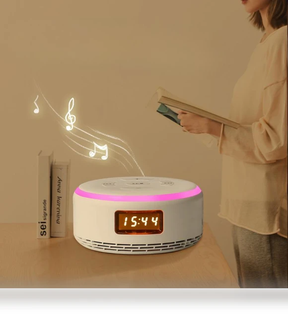 Mini Bluetooth Speaker with Smart Alarm Clock — Portable Audio, Fashionable bags