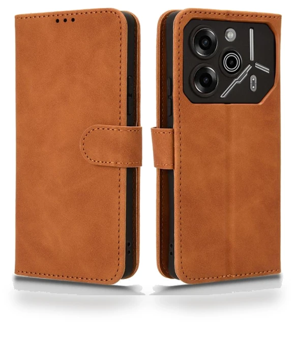 Skin-Touch Texture Foldable Stand Phone Cover — Mobile Devices & Accessories, Smartwatch 2025