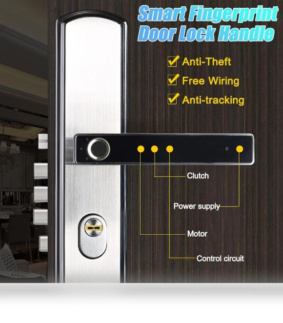 Smart Biometric Door Lock — Biometric Security, Pro DIY Tool