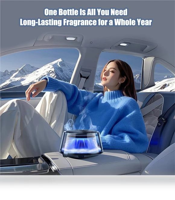 Smart Car Diffuser with Aromatherapy and LED Lights — Car Air Fresheners, Miss Beauty26
