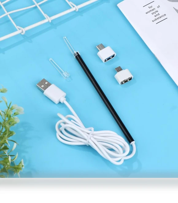 Smart Ear Cleaner Endoscope Spoon — Syringes, Ample Means