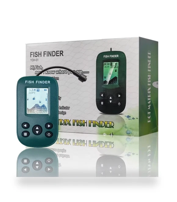 Smart Portable Sonar Underwater Visible HD Fish Finder — Fishfinders, Lizard
