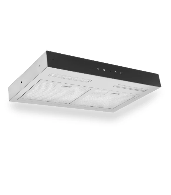 Stainless Steel Range Hood with Dual Exhaust Fans — Ventilation Solutions, Tooarts