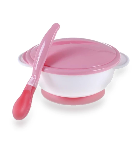 Suction Plate Set with Sensory Spoon — Kids' Utensils, outgoing