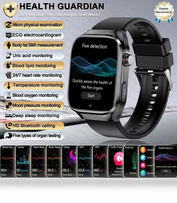 Women's Smart Watch with BMI, Menstrual Cycle, ECG, Heart Rate, Blood Oxygen, Sleep and Fitness Tracking — Smartwatches, SAMS Online