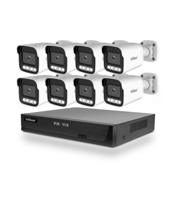 8-CH POE Camera Network Video Recorder Kit — Complete Surveillance Systems, SriHome