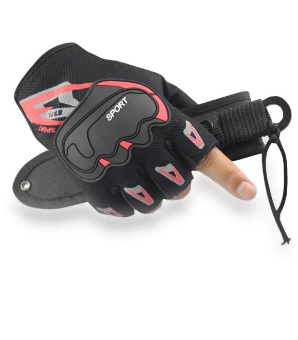 Bike Half-Finger Gloves — Gloves, Freedom Outdoors
