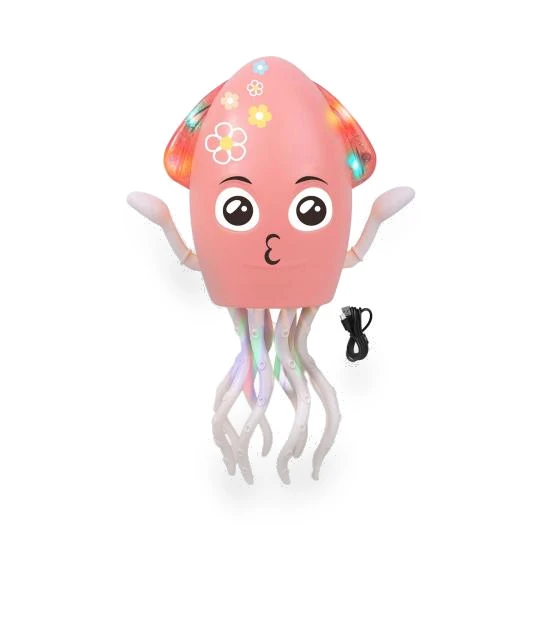 Dancing Octopus Toy with LED Lights and Music — Interactive Animal Companions, RMT House