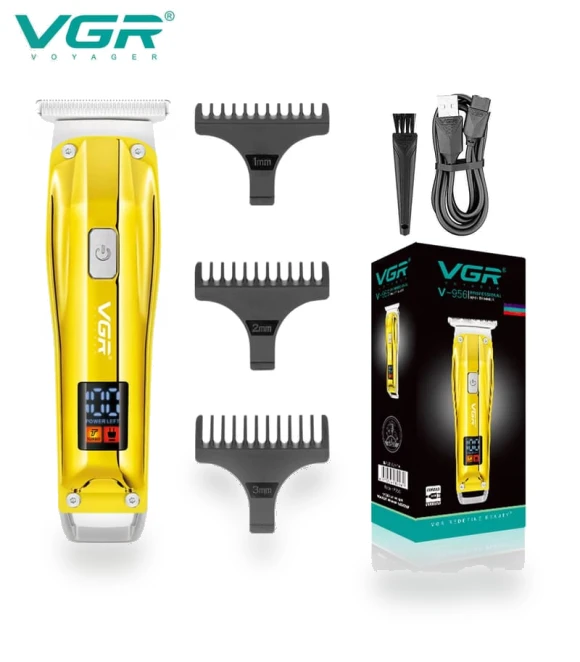 Electric Smart Hair Clipper with LCD Display — Hair Clippers, VGR