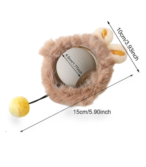 Interactive Cat Toy Ball — Cat Playthings, Smart Pet Supplies