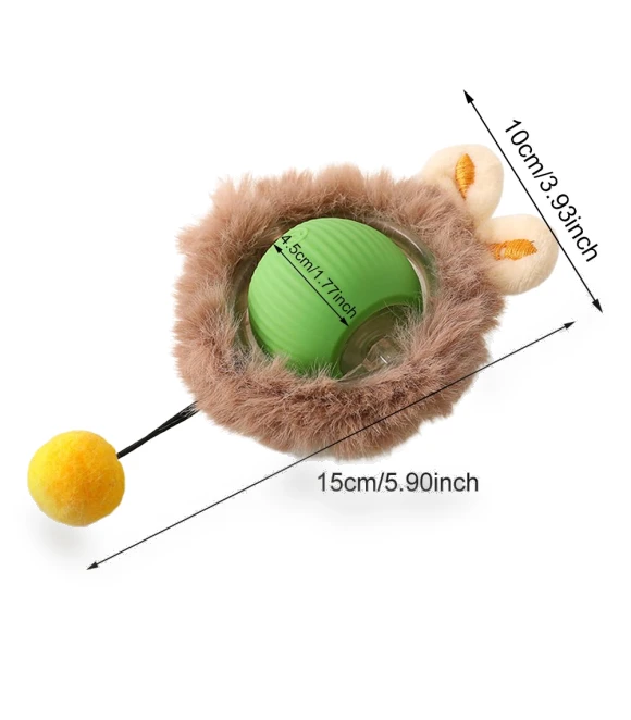 Interactive Cat Toy Ball — Cat Playthings, Smart Pet Supplies