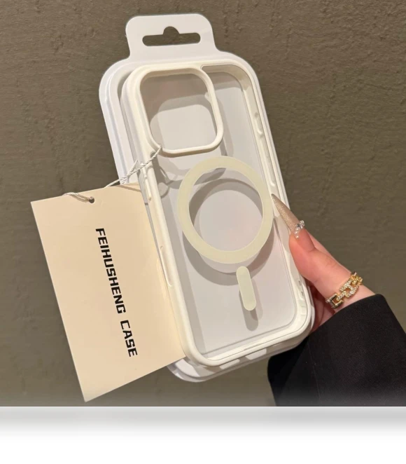 Magnetic Acrylic Case with AI Camera — Phone Accessories, Value Vault