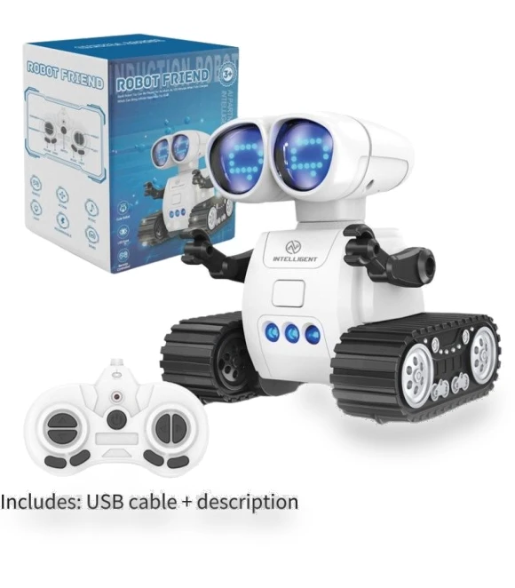 Mini USB Control Robot Toy — Interactive Figures & Robots, GlimmerGuild