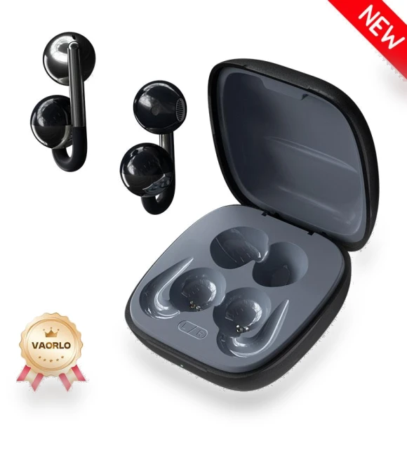 Personalized Hi-Fi Wireless Bluetooth 6.0 OWS Open-Ear Sports Gaming Music Headphones with Microphone and Touch Control — Over-Ear Headphones, VAORLO