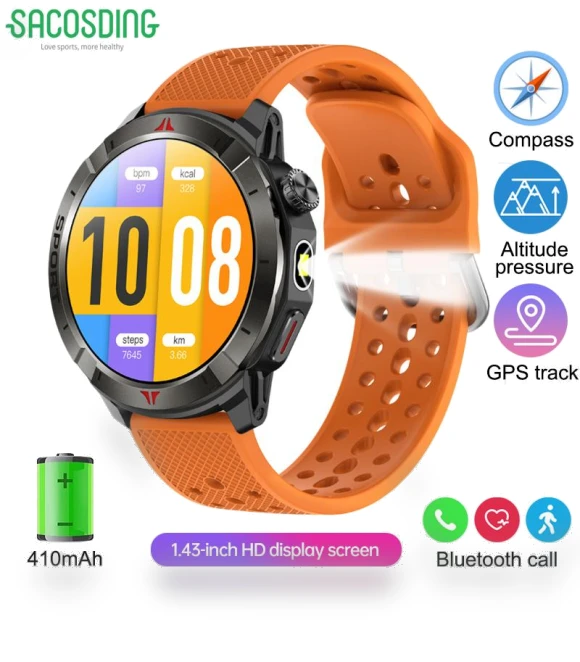 Smart Watch with GPS Tracker — Smartwatches, SACOSDING
