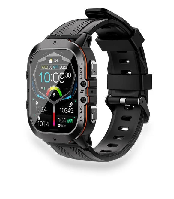 Smartwatch with AMOLED Display and Health Monitoring — Smartwatches, TrendVibeCN