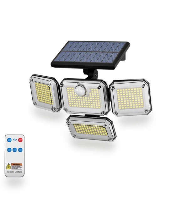 Solar Motion Sensor Outdoor Courtyard Light — Outdoor Security & Flood Lighting, the BAY