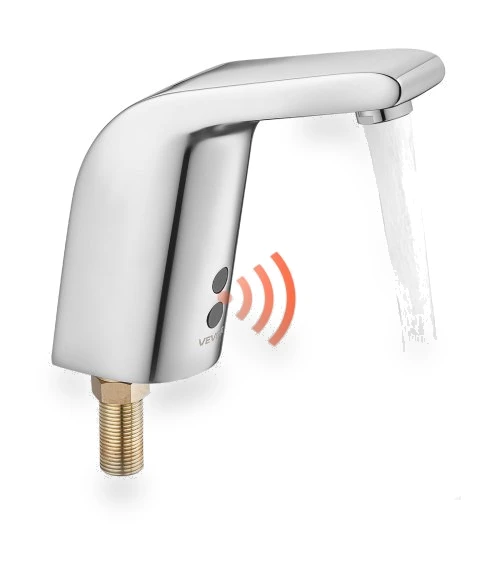 Touchless Bathroom Sink Faucet — Hands-Free Faucets, VEVOR