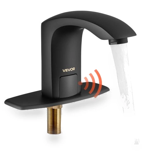 Touchless Bathroom Sink Faucet — Hands-Free Faucets, VEVOR