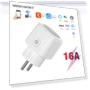 Thumbnail Smart Plug with Energy Monitoring, Works with Alexa and Google Assistant — Smart Home Modules, Tuya