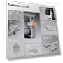 Thumbnail Ergonomic Chair with Adjustable Backrest, Armrest, Headrest, and Footrest - Grey — Desk Chairs, NEWTRAL