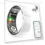 Thumbnail Ceramic Smart Health Ring with Sleep Tracker and Heart Rate Monitor — Smart Rings, Shenzhen Xinzhiyan Technology Co., Ltd.
