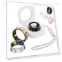 Thumbnail Smart Health Tracker Ring with Remote Photography, IP68 Waterproof — Smart Rings, UniJethro