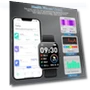 Thumbnail 1.85" HD Smartwatch with Bluetooth Calls, Fitness Tracker — Smartwatches, Jacoosa