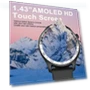 Thumbnail 40mm AMOLED Touchscreen Smartwatch with Fitness Tracker — Smartwatches, Fempoin