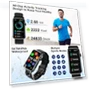 Thumbnail Smart Watch with 24 Sport Modes, IP68 Waterproof, Heart Rate Monitor — Smartwatches, Fempoin