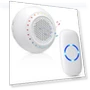 Thumbnail Wireless Doorbell Kit with 32 Ringtones, 1000ft Range, LED Flash — Kits, PHYSEN