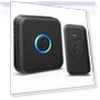 Thumbnail Waterproof Wireless Doorbell with 60 Chimes & Adjustable Volume — Chimes, FOVKSUC