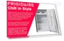 Thumbnail 2.5 cu ft Compact Refrigerator with Freezer, Stainless Steel — Mini Fridges, Frigidaire