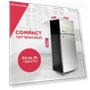 Thumbnail 2 Door Apartment Size Refrigerator Freezer Combo, 7.5 cu ft, Stainless Steel — Cooling Solutions, Frigidaire