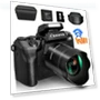 Thumbnail 4K Digital Camera for Photography & Video with WiFi, 64MP, Touch Screen, 32GB Card — Compact Digital Cameras, Saneen