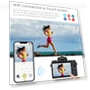 Thumbnail 4K Digital Camera for Photography & Video with WiFi, 64MP, Touch Screen, 32GB Card — Compact Digital Cameras, Saneen