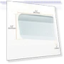 Thumbnail Wired Doorbell Chime with Two Sounds, White — Chimes, Newhouse Hardware