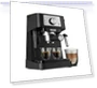 Thumbnail Manual Espresso Machine with Milk Frother, 15 Bar Pump Pressure — Coffee & Espresso Combos, De'Longhi