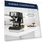 Thumbnail Manual Espresso Machine with Milk Frother, 15 Bar Pump Pressure — Coffee & Espresso Combos, De'Longhi
