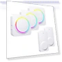 Thumbnail Wireless Doorbell Kit with 3 Receivers & 2 Buttons, 1000ft Range, 32 Melodies — Kits, PHYSEN